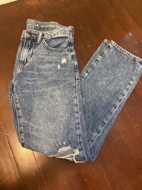 GAP Light Blue Distressed Kids Jeans